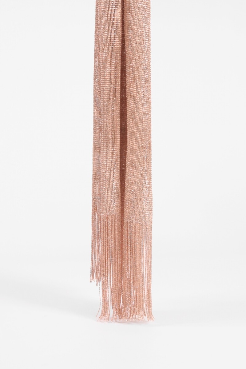 Pashmina party con argolla dorado