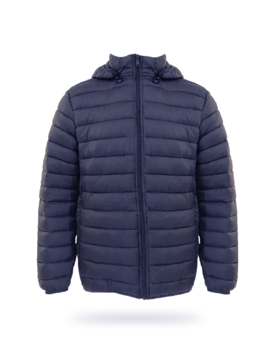 Campera capitoneada - Azul Marino 