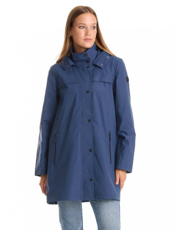 Gabardina Impermeable AZUL