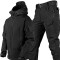 Equipo Swat Campera y pantalón en neopreno Negro