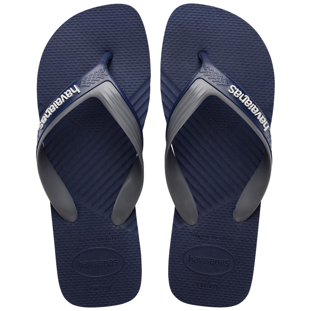 Sandalias Havaianas Dual Hombre Marino/Acero Gris