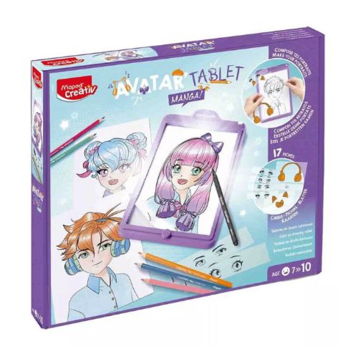 Tablet Avatar Manga LumiBoard de arte y dibujo - Tablet Avatar Manga Lumiboard De Arte Y Dibujo 