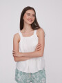 Musculosa Natasha Marfil / Off White