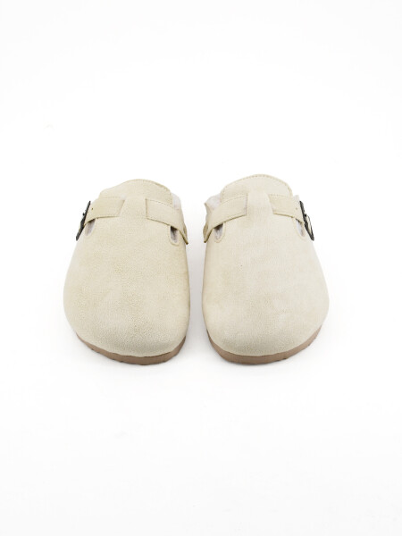 PANTUFLA BIMBA BEIGE