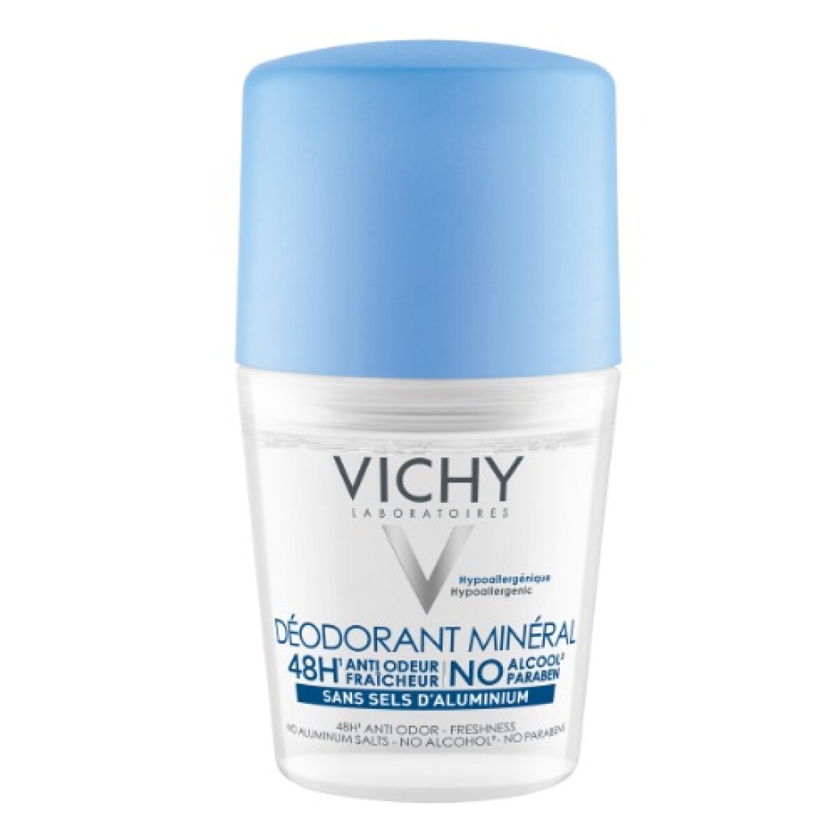 Vichy Desodorante Roll On Mineral 48hs 50ml – Protección Larga Duración