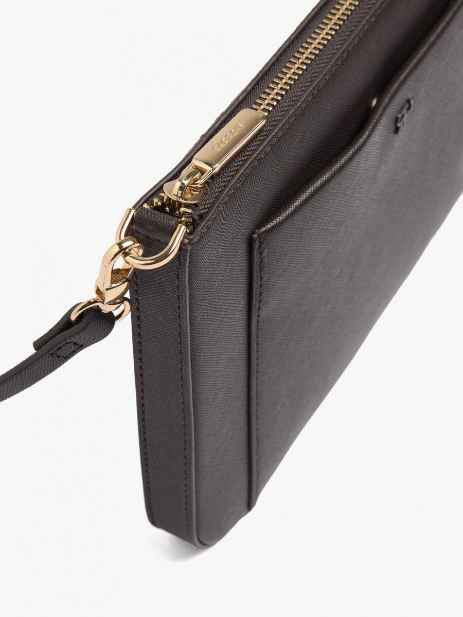 Bolso Bandolera Básico marron