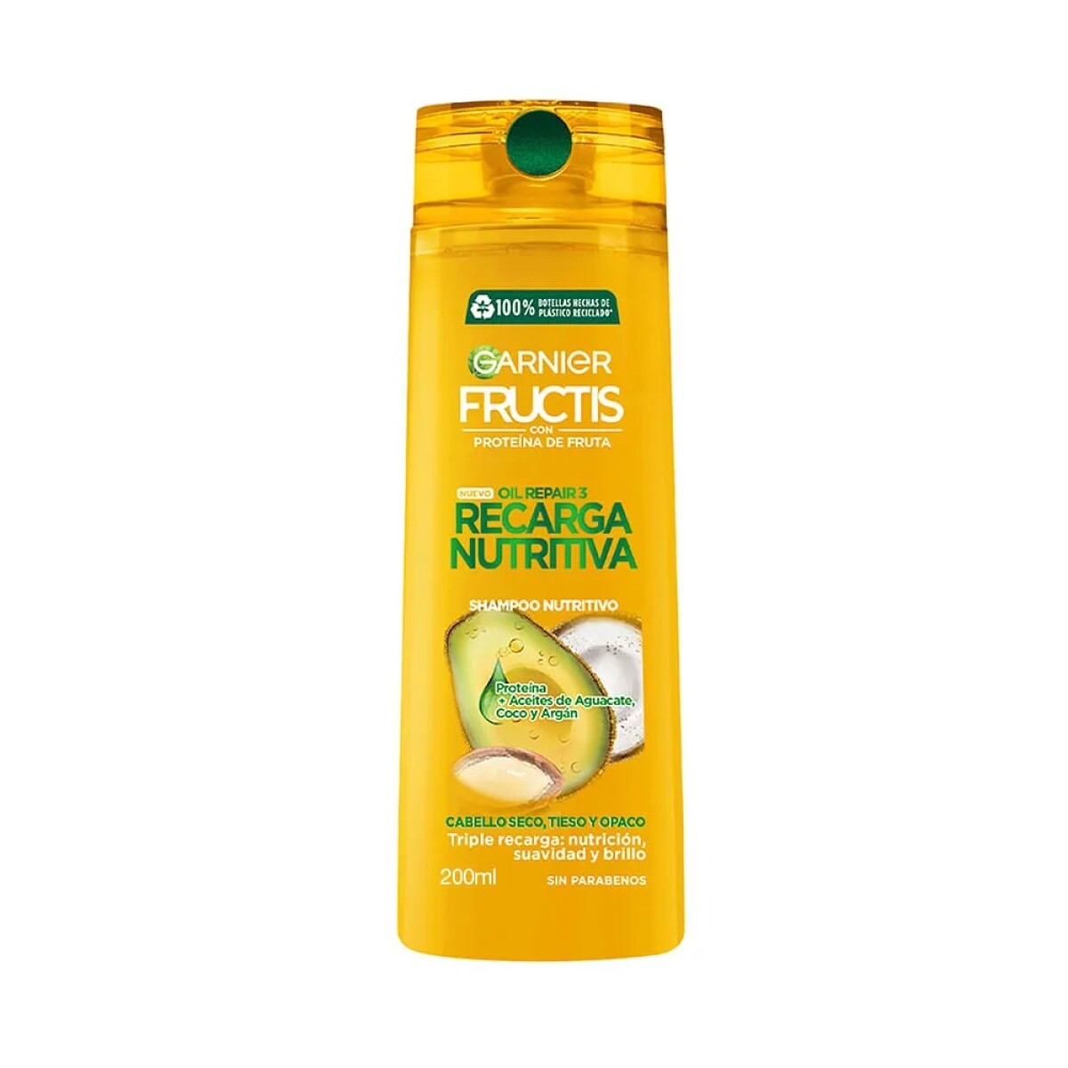 Shampoo Fructis Oil Repair Recarga Nutritiva 200 Ml. 