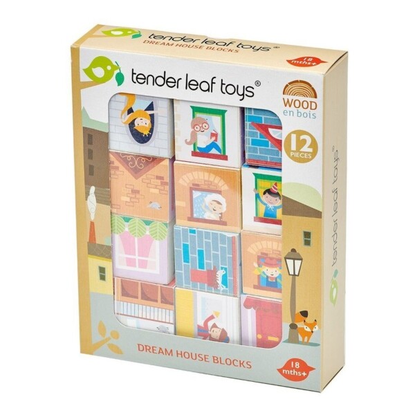 Juguete Bloque De Madera Casa De Ensueño Tender Leaf Toys Juguete Bloque De Madera Casa De Ensueño Tender Leaf Toys