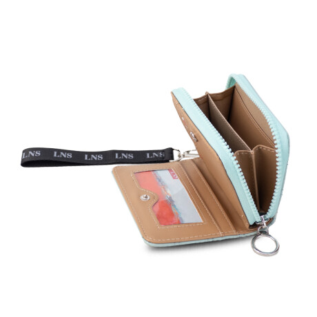 Billetera Lincoln's Vera Aguamarina Billetera Lincoln's Vera Aguamarina