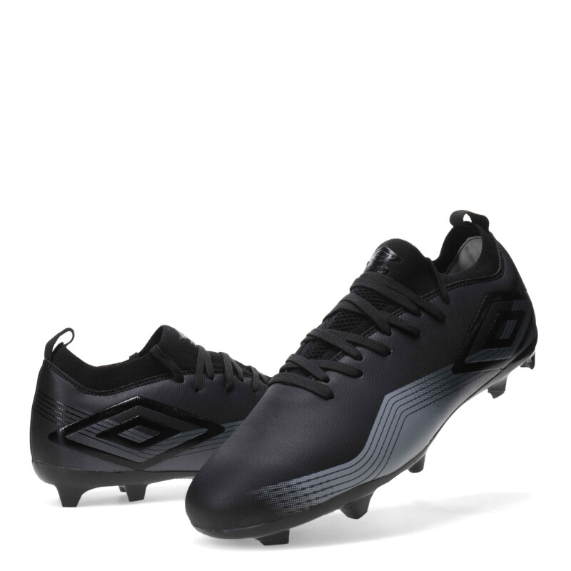 Championes de Fútbol Hombre Umbro Vibe HG Negro - Gris