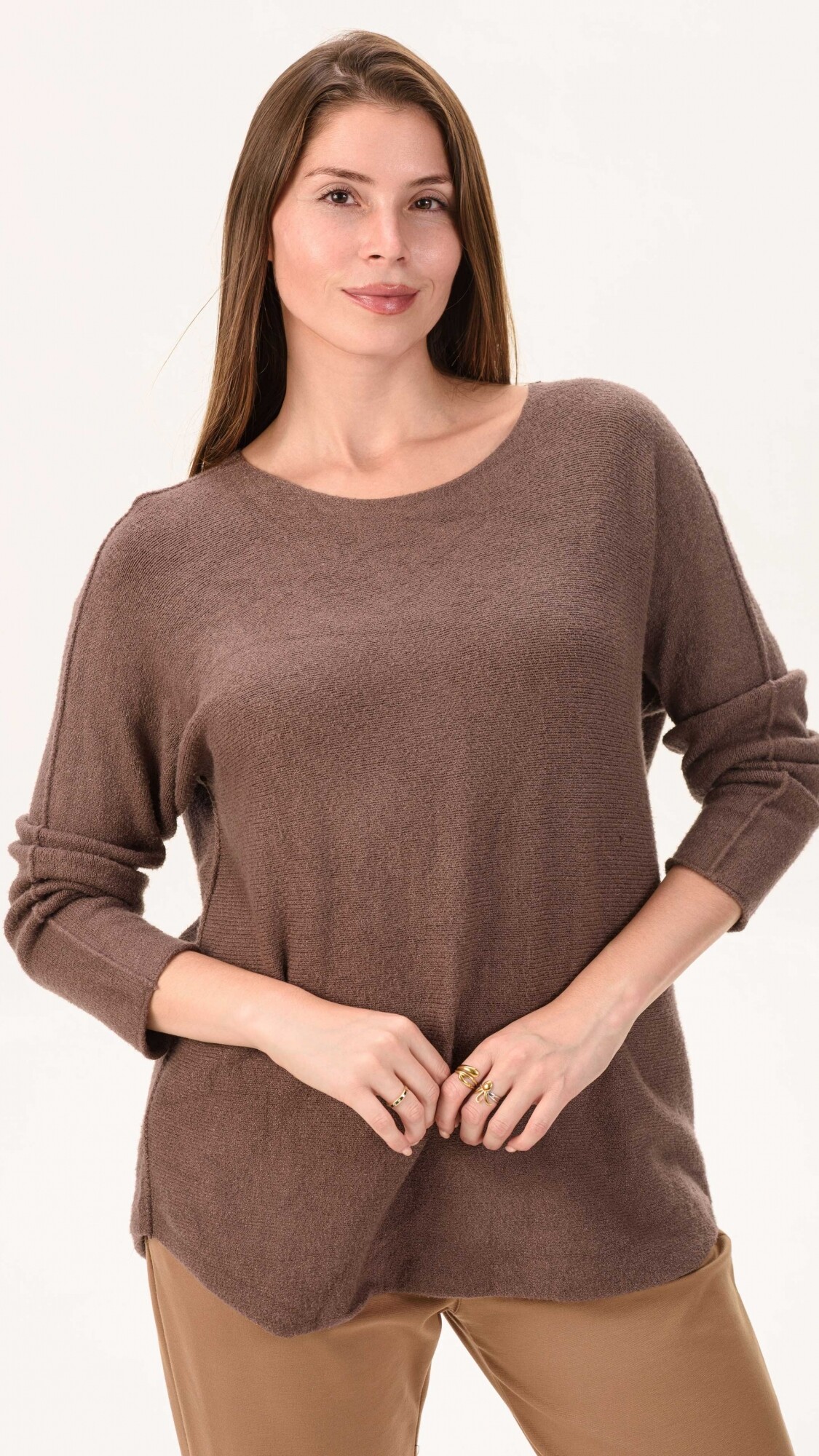 Sweater luna Camel