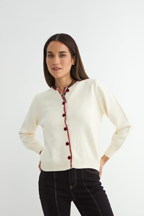 CARDIGAN CAMELIA CRUDO