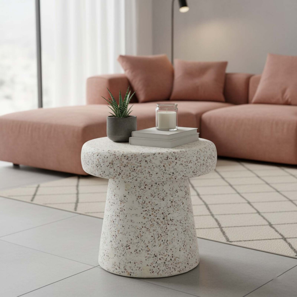 MESA LATERAL - METAL ALTAIR 