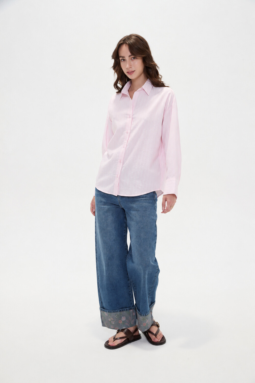 Camisa Otranto Rosa Claro