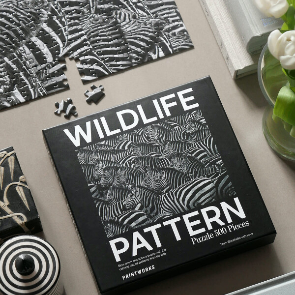 PUZZLE WILDLIFE NEGRO - UNICO