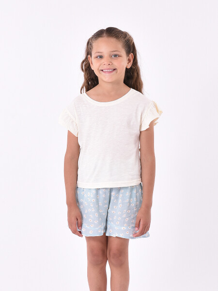 REMERA INES MINI BLANCO