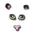 Jibbitz Cat Ear Set Multicolor