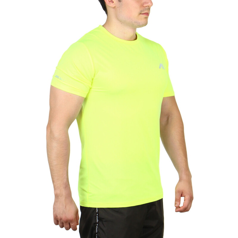 Austral Men's DRYFIT T-SHIRT - FLUO YELLOW Amarillo Fluo