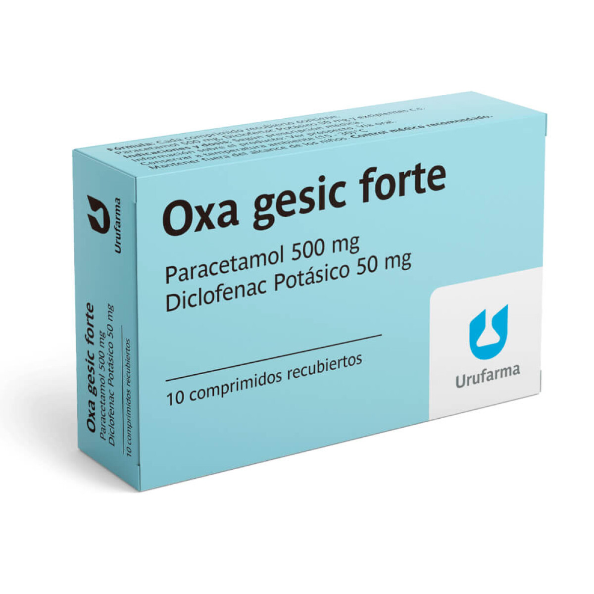 Oxa Gesic Forte 10 Comprimidos 
