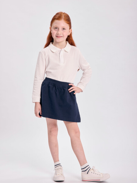 Short pollera Azul Marino