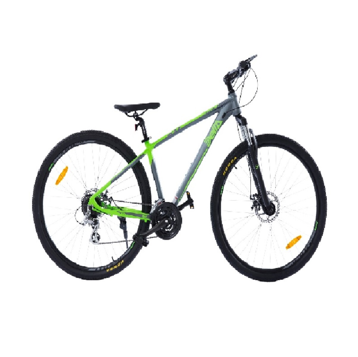 Bicicleta Zanella DELTA S 2.40 X (M) rod 29" Gris c/verde - 001 