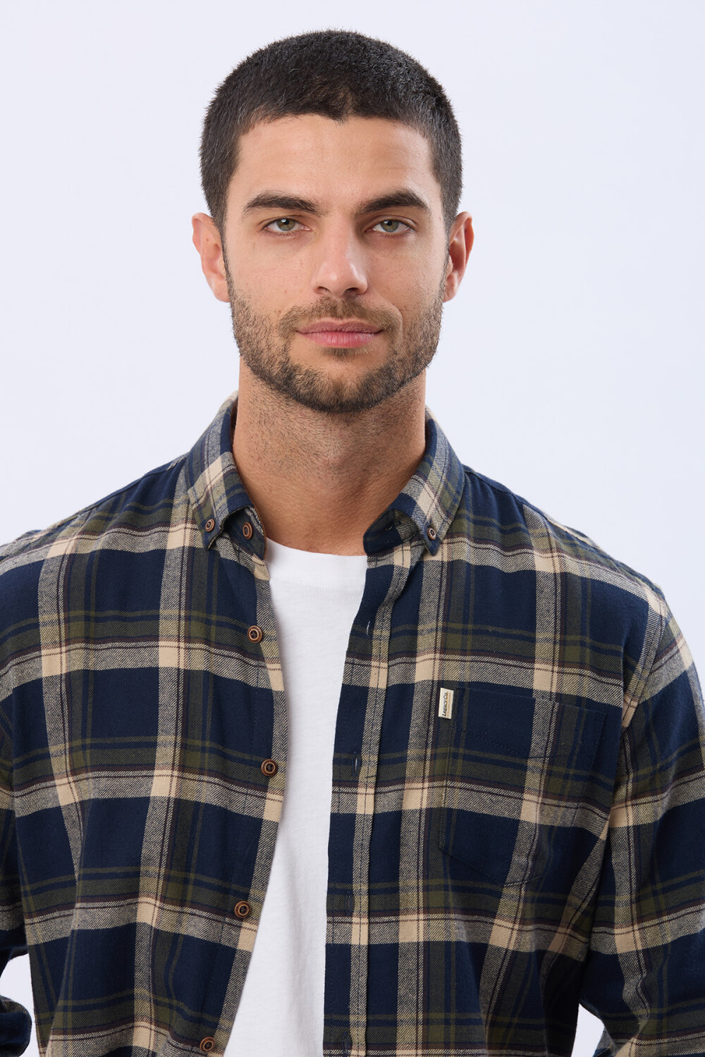 CAMISA DE VIYELA Verde