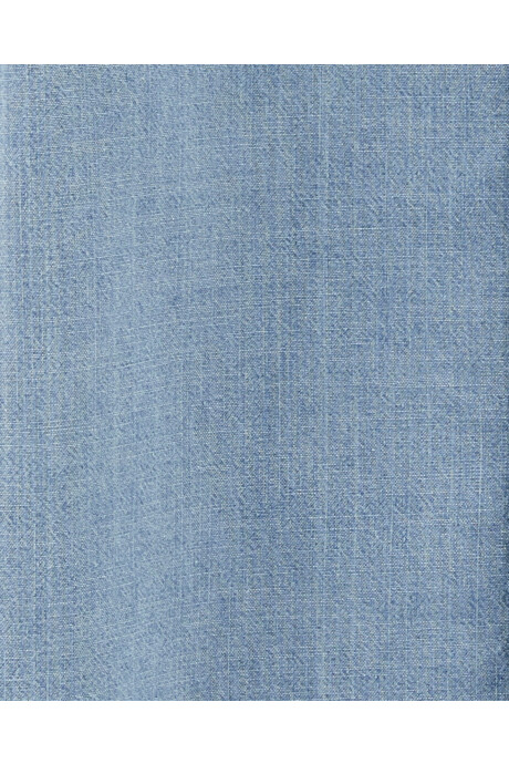 Camisa de chambray clásica. Talles 6-14 Sin color