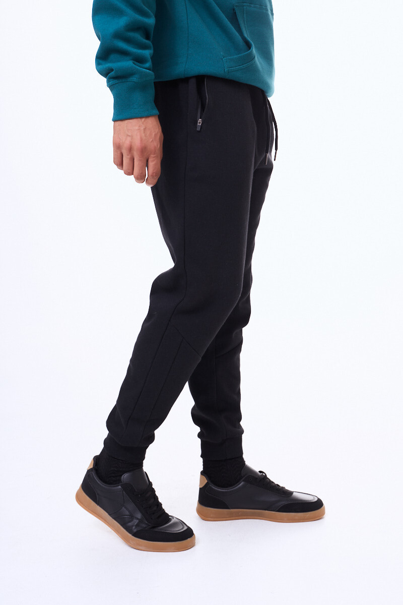 Pantalon de felpa Palmira Negro