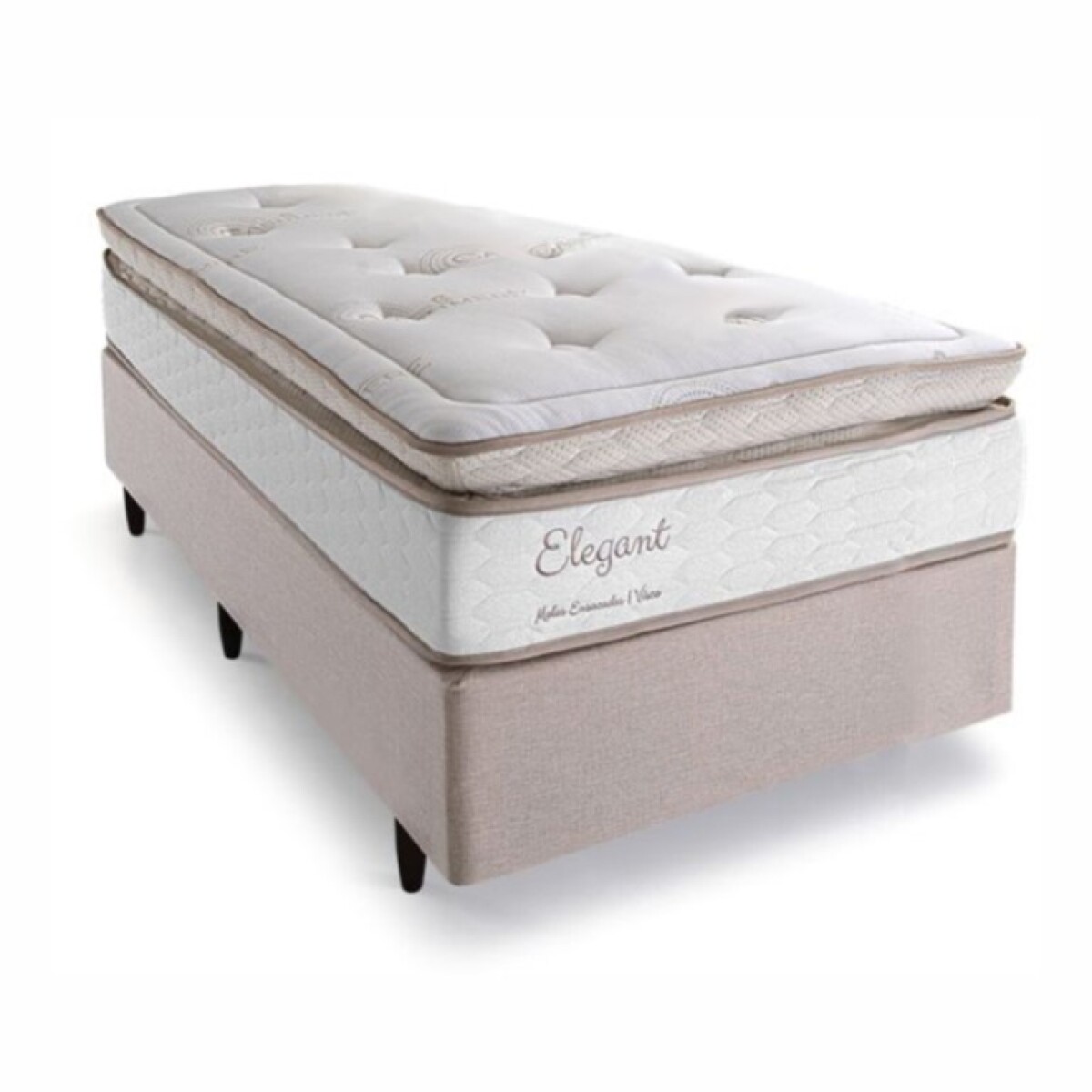 Sommier de Resortes Elegant - 90 x 190 1 Plaza 