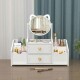Organizador Maquillaje Cosmético Espejo Gatito Makeup Organizador Maquillaje Cosmético Espejo Gatito Makeup