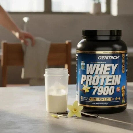 Whey Protein 7900 2Lb Gentech Vainilla
