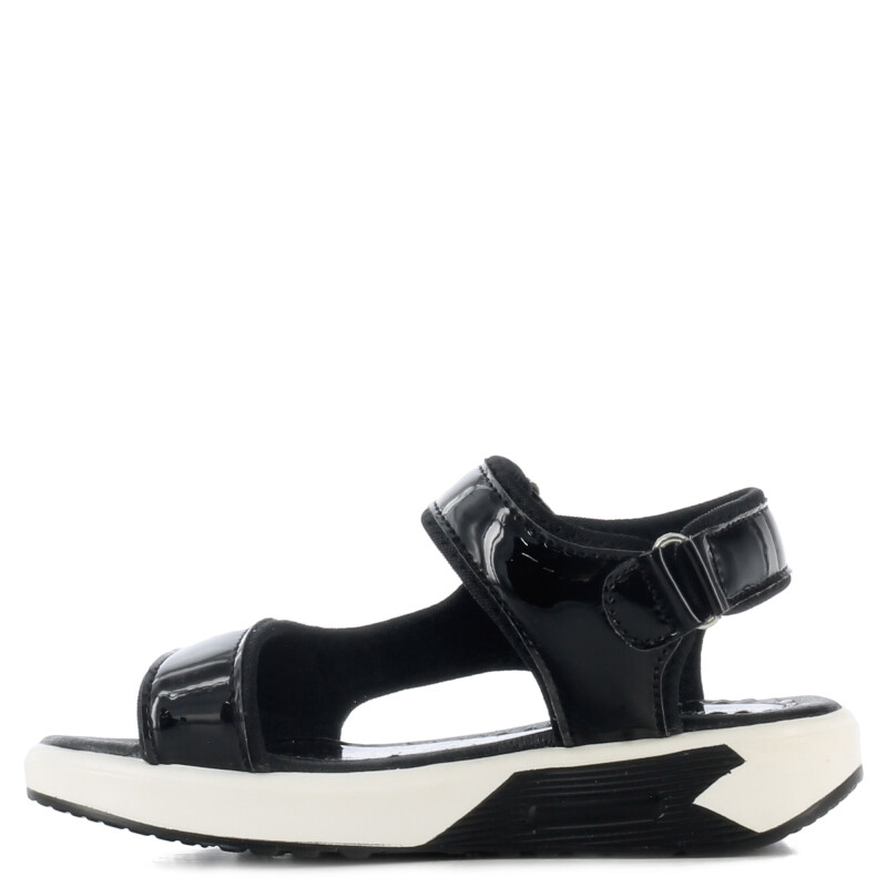 Sandalias de Niña MINI Miss Carol TUNIA deportiva de charol Negro