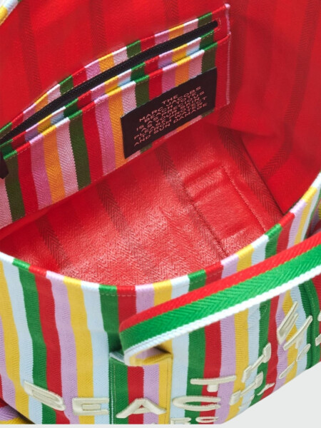 MARC JACOBS- THE STRIPED JACQUARD BEACH TOTE BAG Violeta
