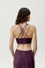 Top Blanche Bordo