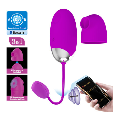 Vibrador Estimulador 3en1 Kaila Pretty Love Vibrador Estimulador 3en1 Kaila Pretty Love