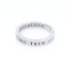 Anillo En Plata 925 Tiffany& Company, Medida Chica N° 11 Anillo En Plata 925 Tiffany& Company, Medida Chica N° 11