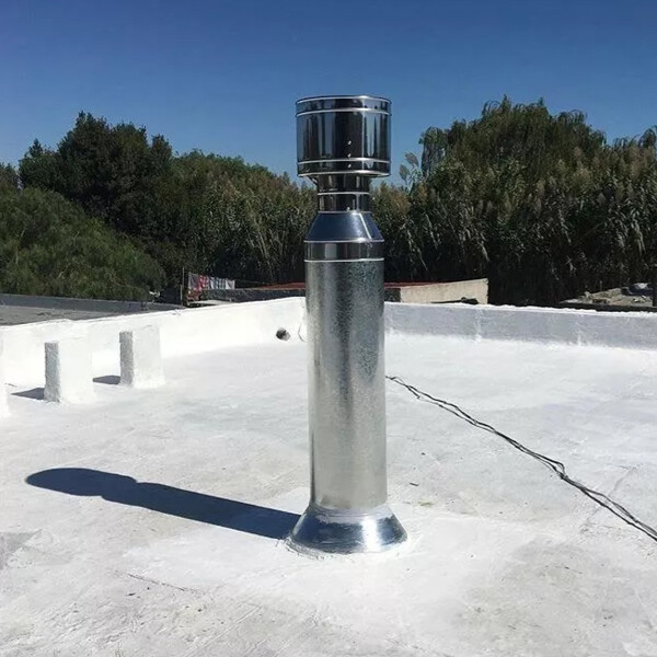 Sombrete De Acero Inoxidable Tromen 8" SOMBRERETE TROMEN 8" INOXIDABLE 32086