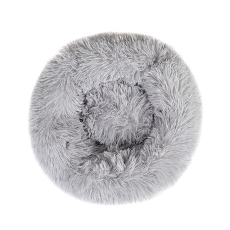 Cama tipo dona para Perro/Gato 80 cm Gris