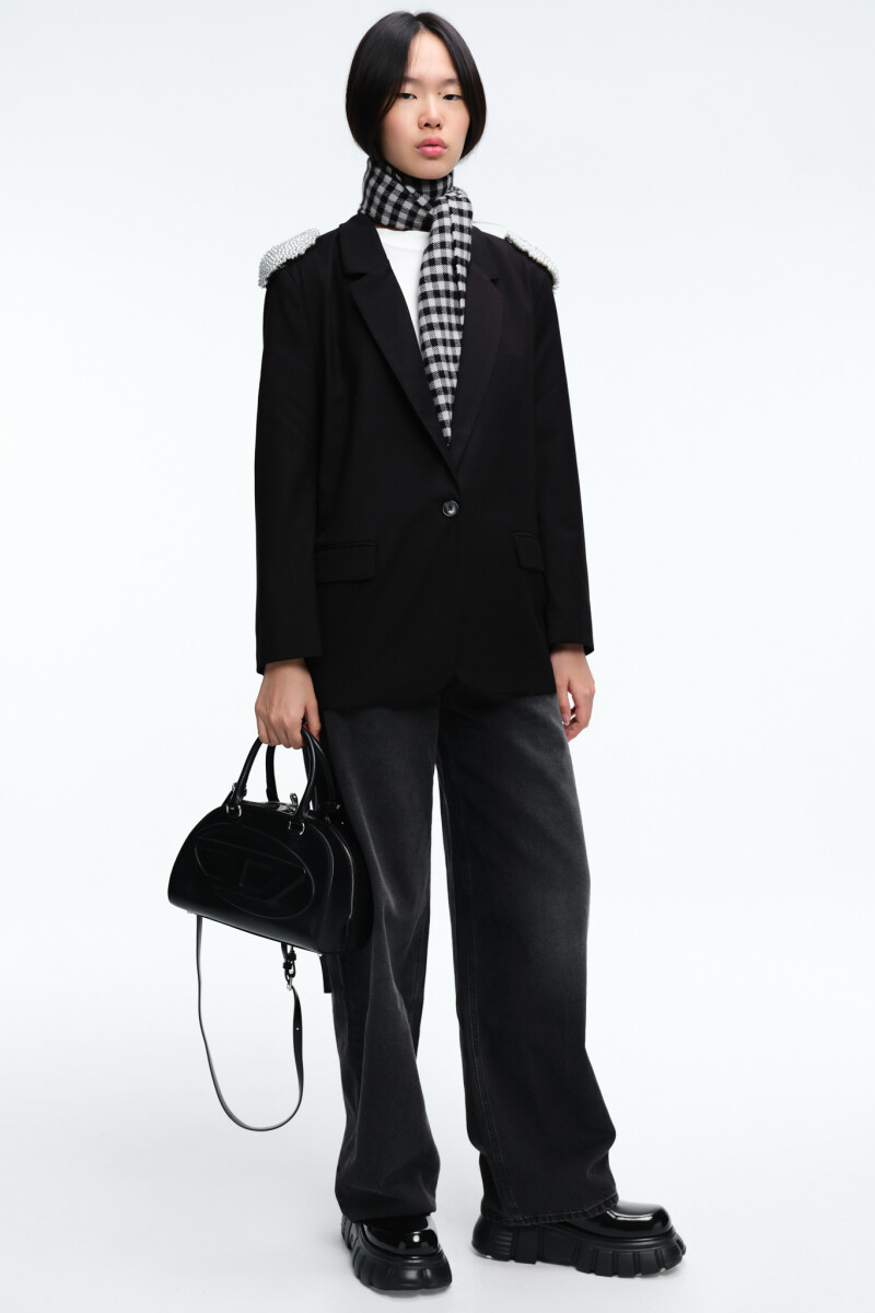 CHAQUETA BLAZER Negro