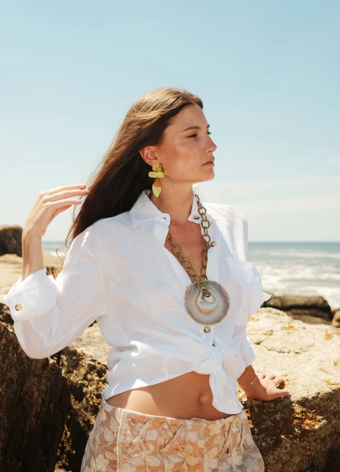 Agata Chain Necklaces
