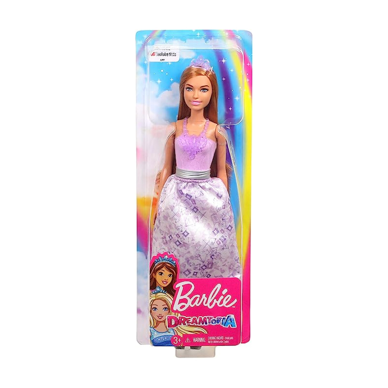 Barbie Princesa Vestido Violeta Dreamtopia — Que Regalo