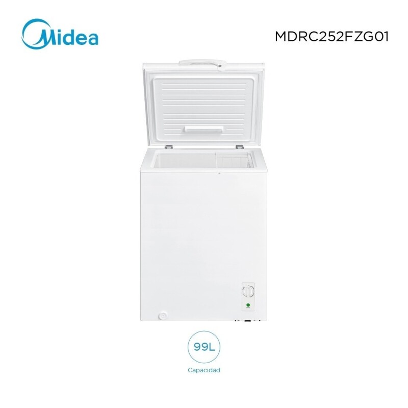 Freezer 99l Midea Mdrc252fzg01 Color Blanco Freezer 99l Midea Mdrc252fzg01 Color Blanco