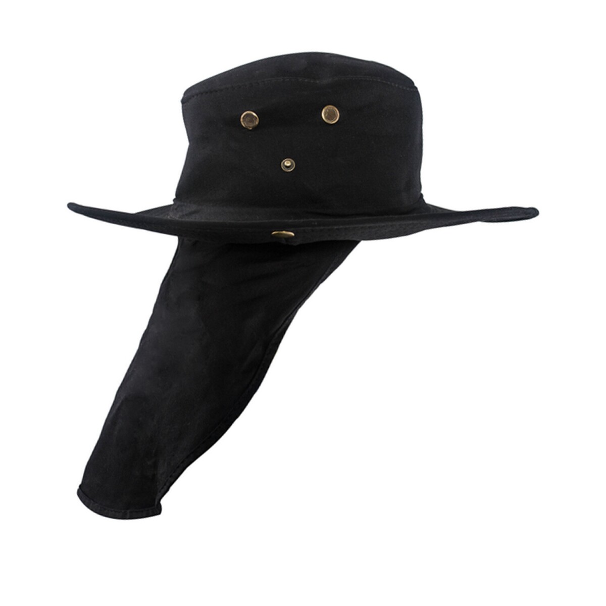 Sombrero Explorador con Cubrenuca Arye - Negro 