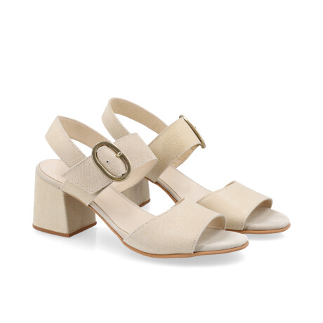 SANDALIAS VENET - CUERO QUIMPER BEIGE