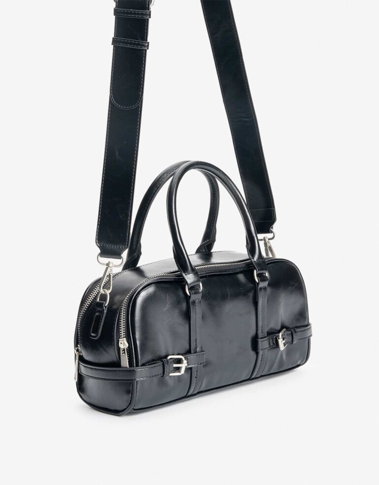 Bowling Cartera Formato Bowling - Negro