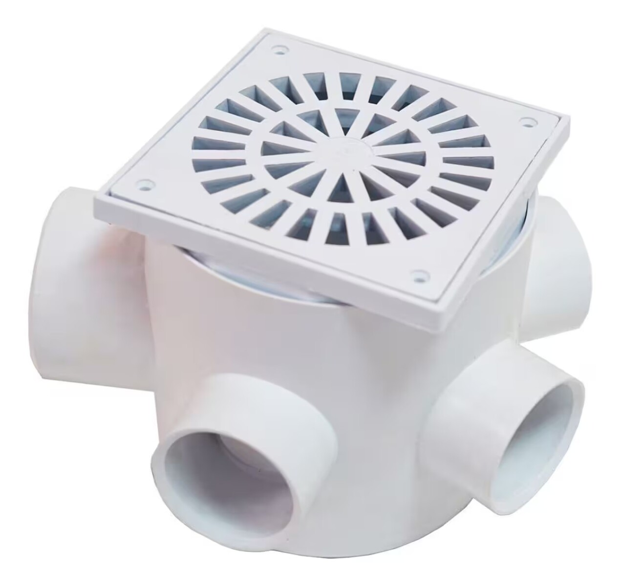 Pileta De Piso C/rompe Espuma 10x10x40/50 Nicoll 