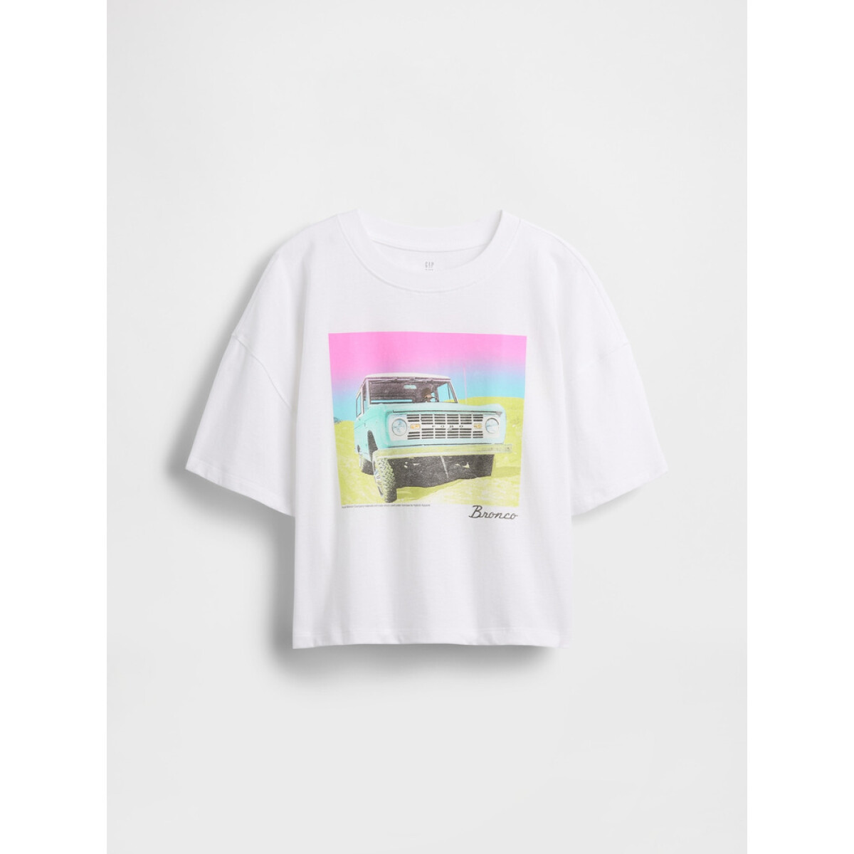 3PL SS EXTRA RELAXED TEE_CARS - FRESH WHITE V1 