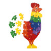 Puzzle 3D Gallo en Madera Viga Puzzle 3D Gallo en Madera Viga