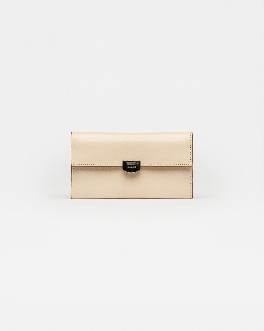 Billetera Dalia en cuero liso satinado Cotton