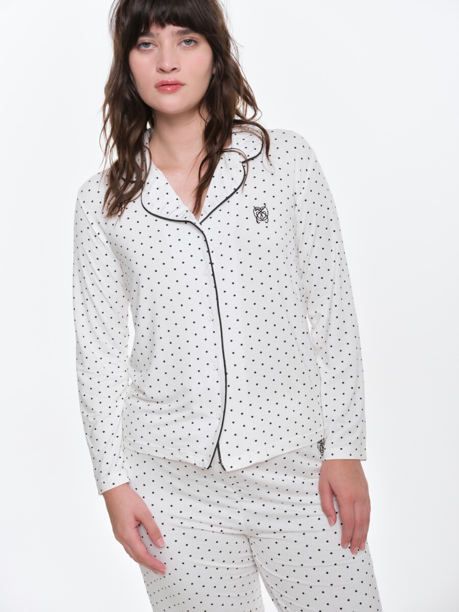 Camisa Charlotte - Polka Dots 